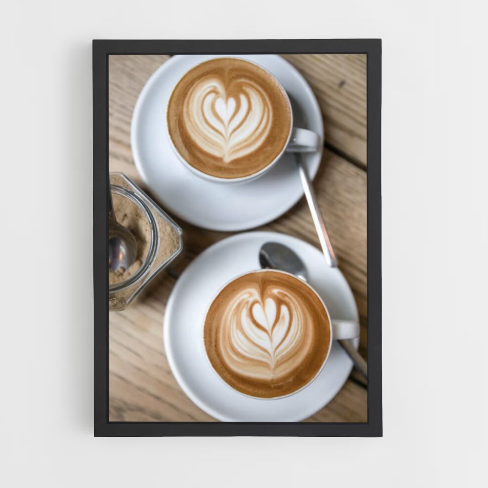 Mooie koffieposter