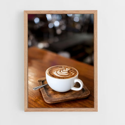 coffee-8 cadre Bois clair