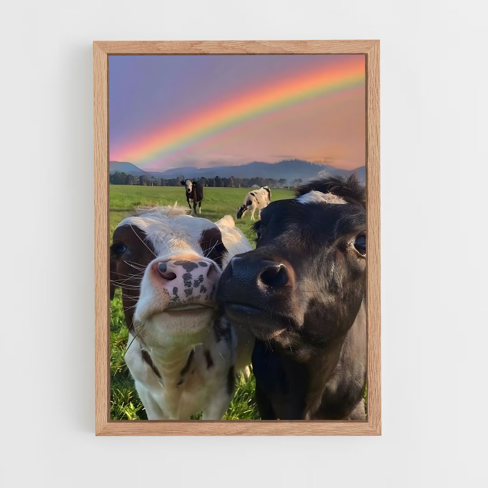 cow-1 cadre Bois clair