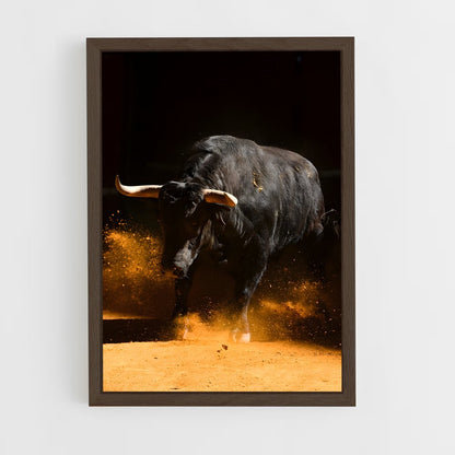 cow-5 cadre Bois foncé