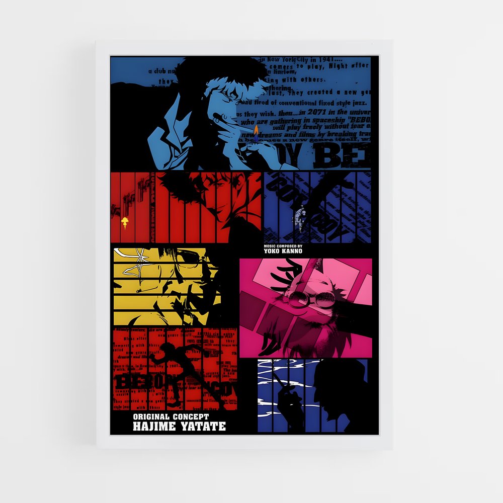 cowboy-bebop-15 cadre Blanc