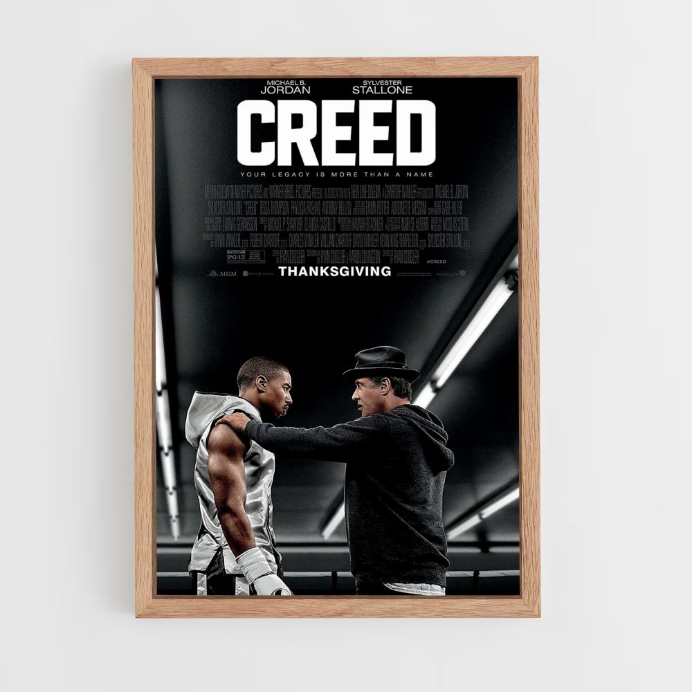 Creed Thanksgiving Poster