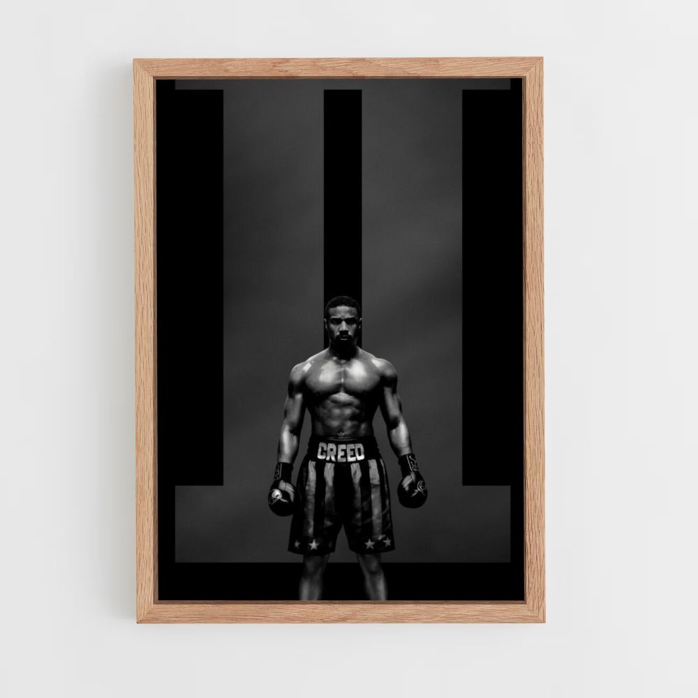 Michael B Jordan Creed Poster