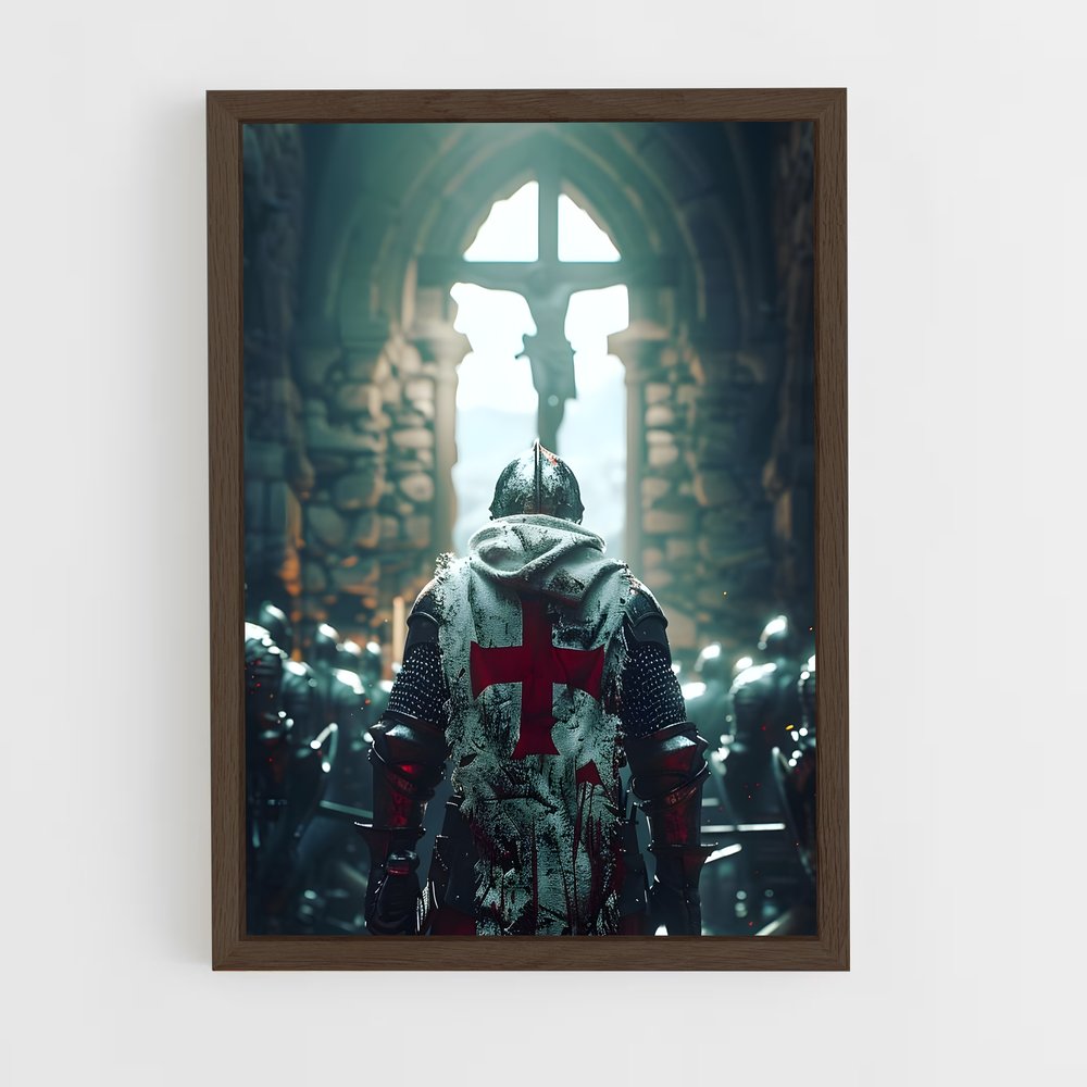 crusade-3 cadre Bois foncé