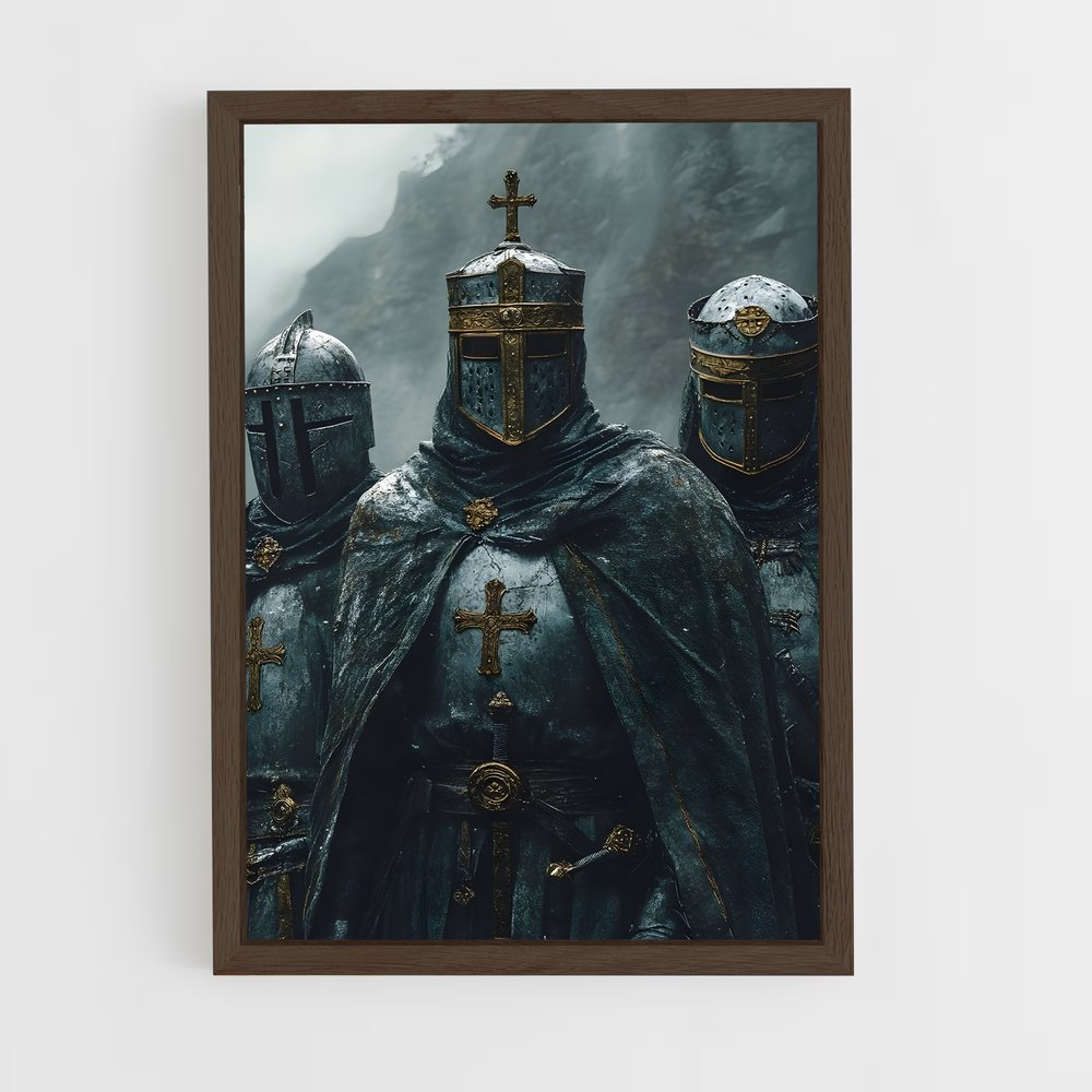 crusade-4 cadre Bois foncé