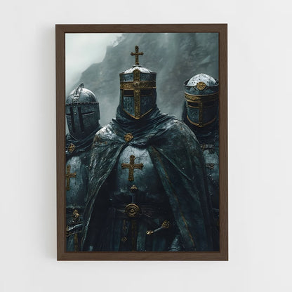 crusade-4 cadre Bois foncé