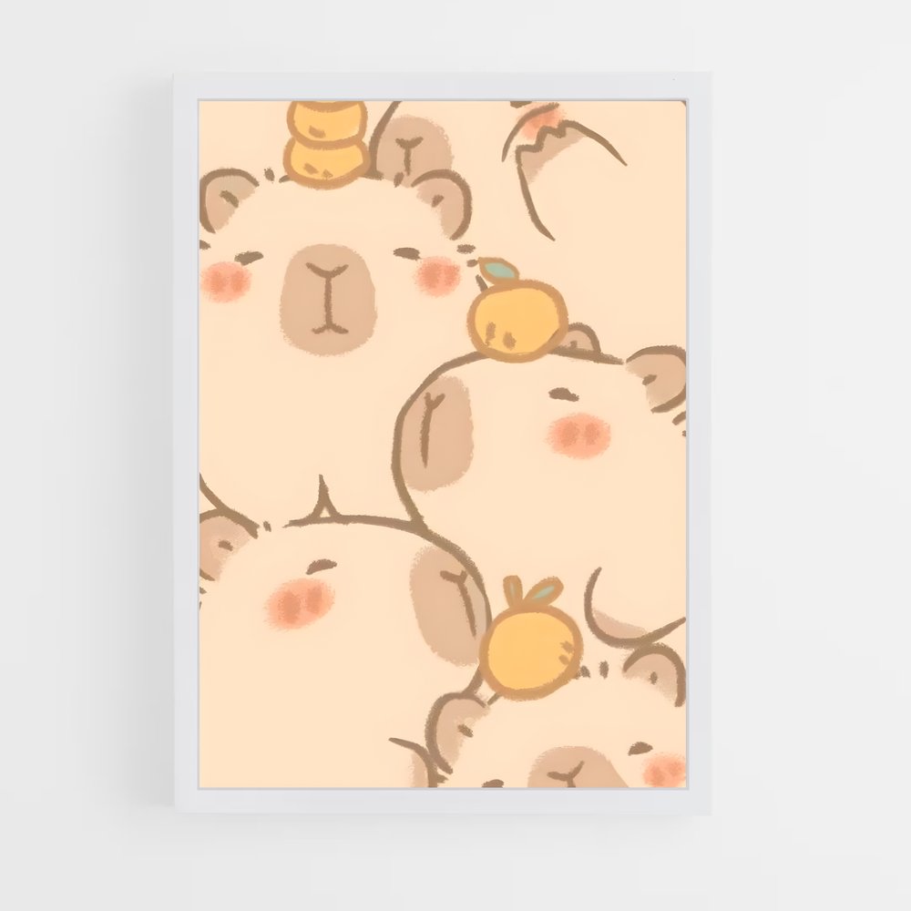 cute-animals-10 cadre Blanc