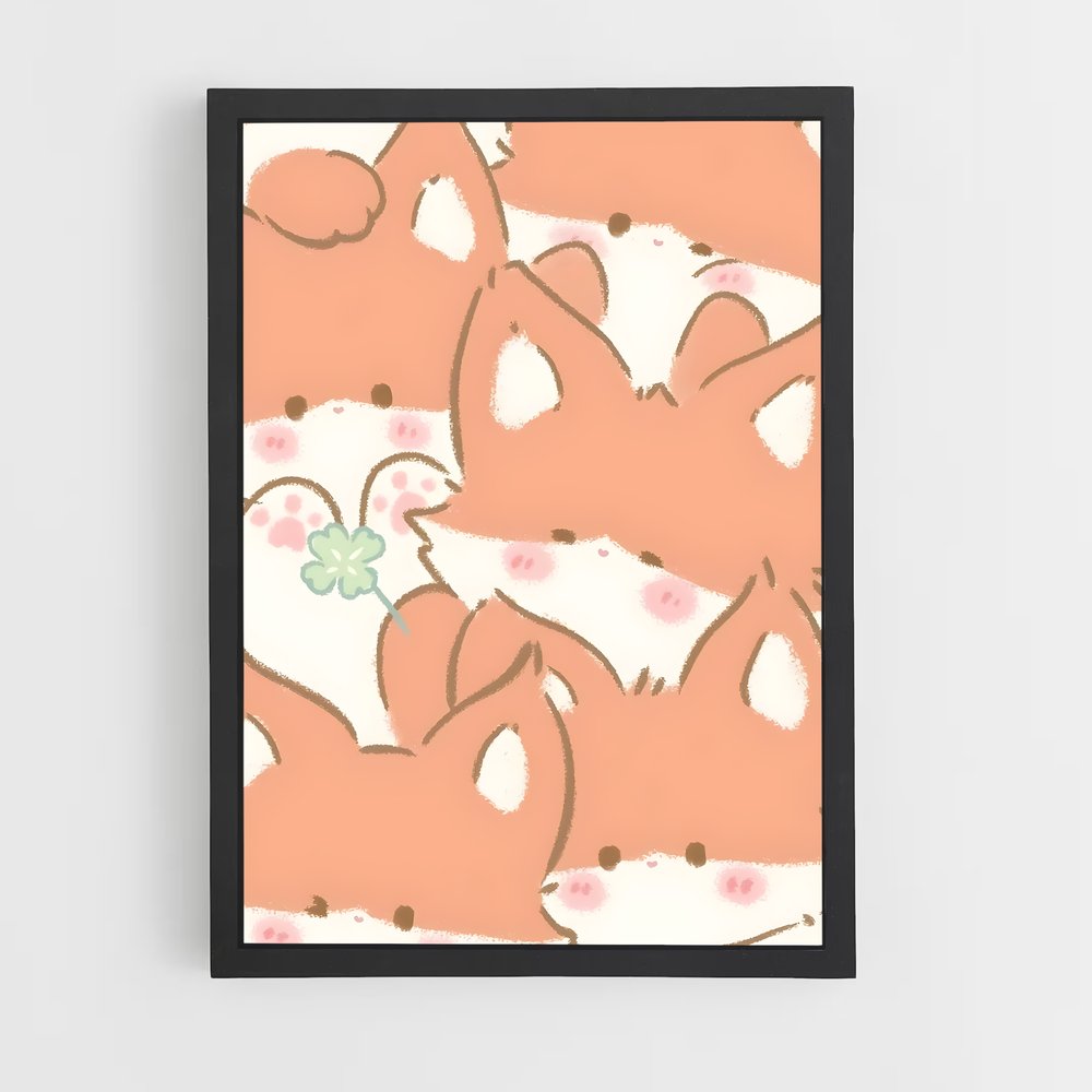 cute-animals-8 cadre Noir