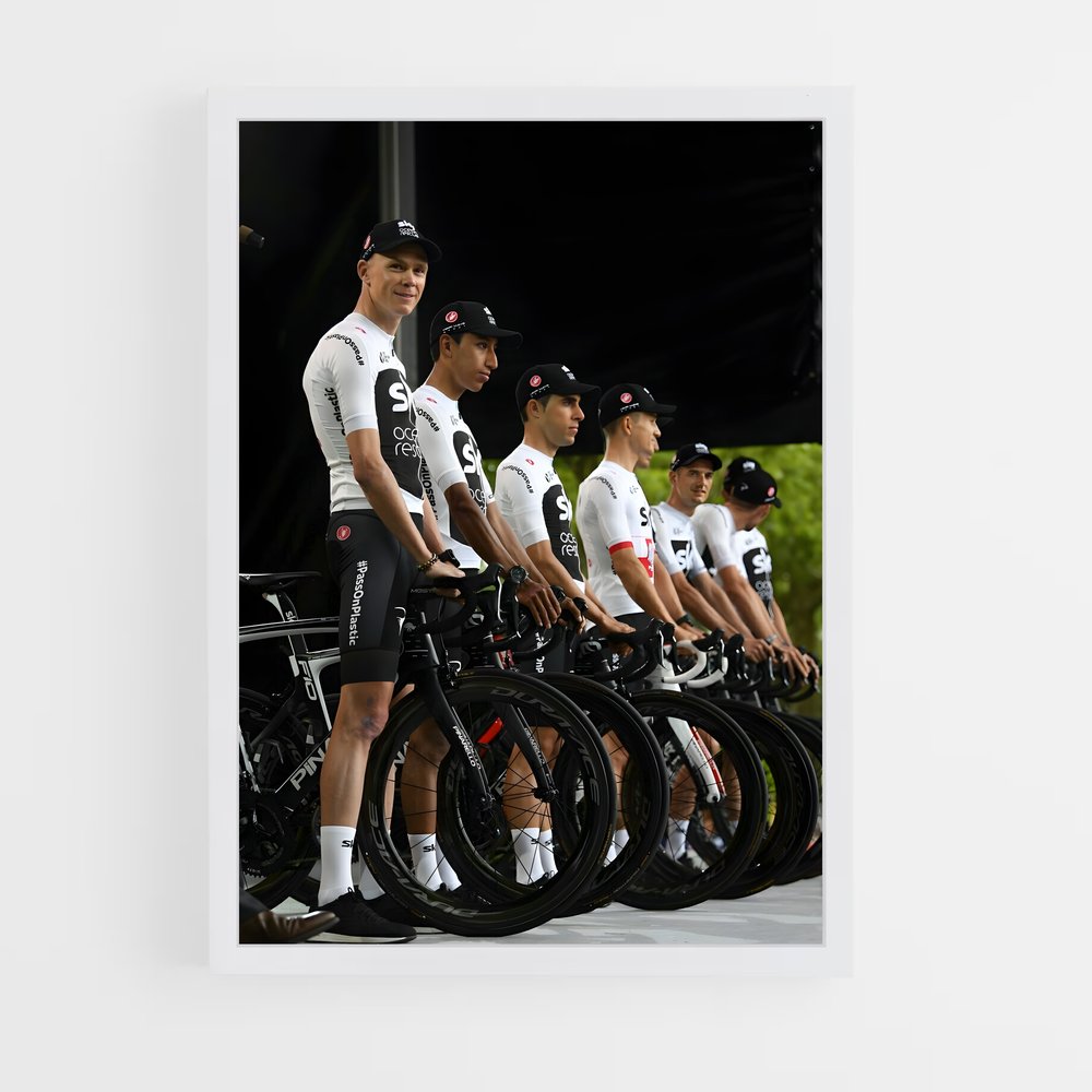 cyclism-7 cadre Blanc