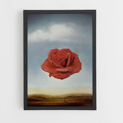 Meditative Rose Poster