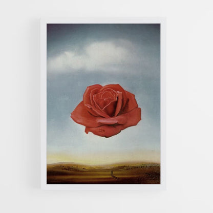 Meditative Rose Poster