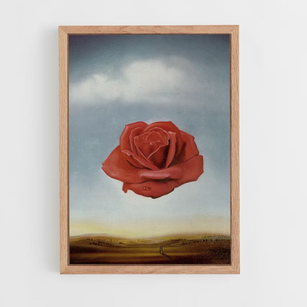 Meditative Rose Poster