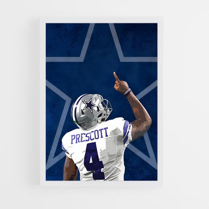 dallas-cowboys-1 cadre Blanc
