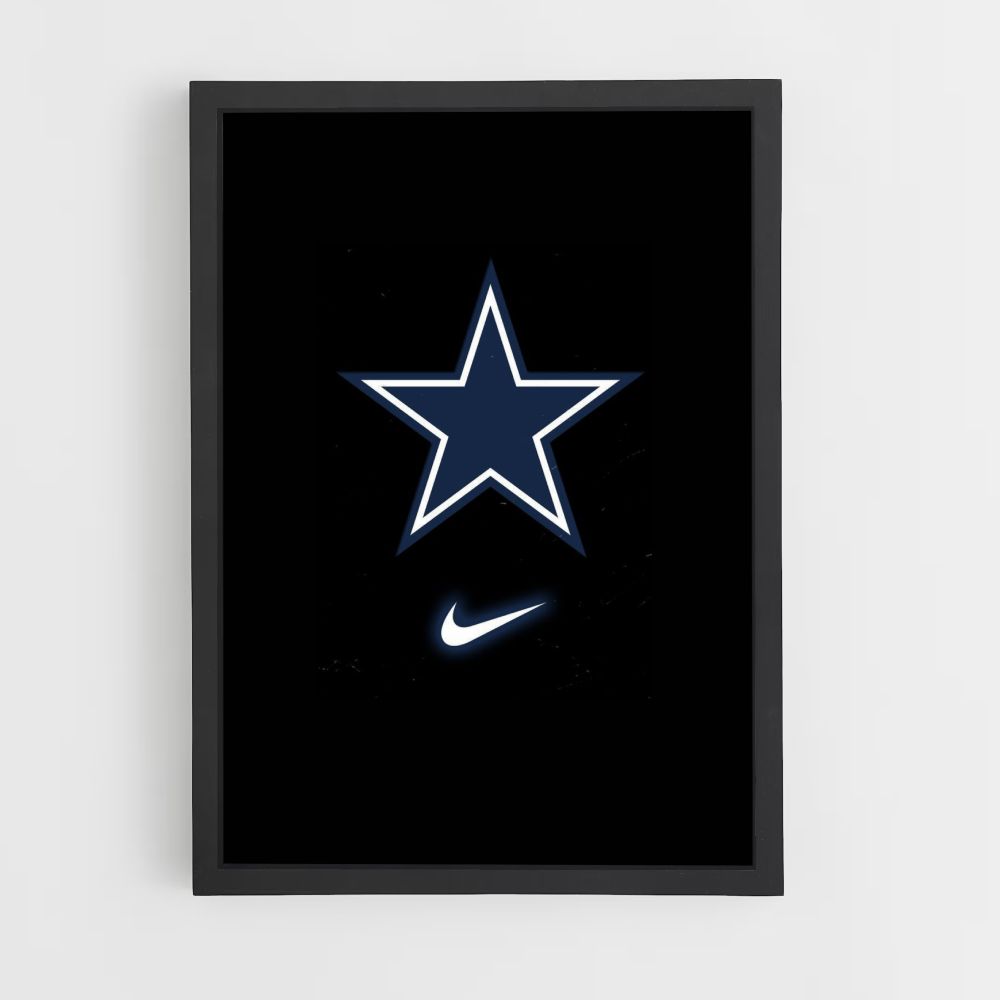 Dallas Cowboys Nike Poster