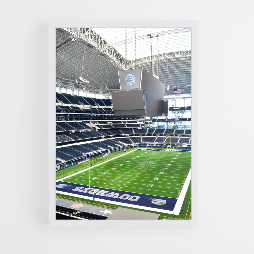 dallas-cowboys-3 cadre Blanc