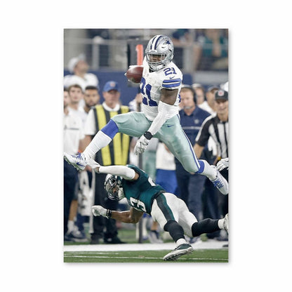 Dallas Cowboys Jump Poster