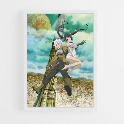 danmachi-5 cadre Blanc