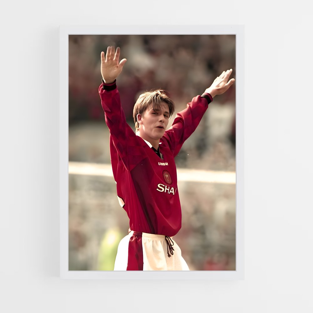 david-beckham-1 cadre Blanc