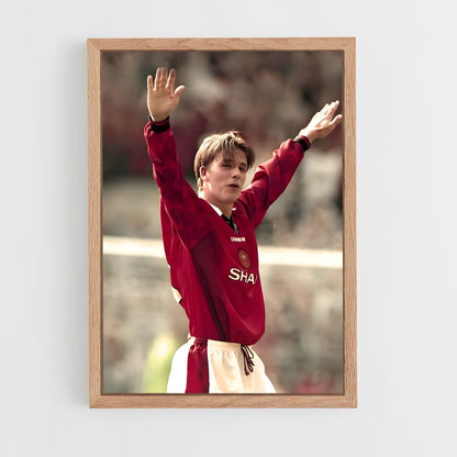 david-beckham-1 cadre Bois clair