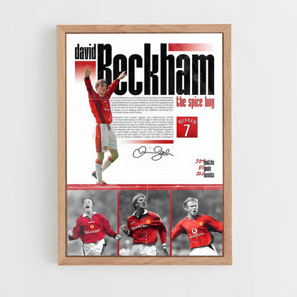 david-beckham-13 cadre Bois clair