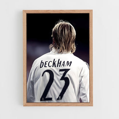 david-beckham-4 cadre Bois clair