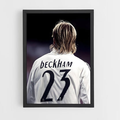 david-beckham-4 cadre Noir