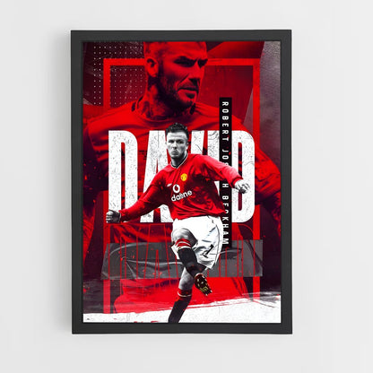 david-beckham-9 cadre Noir