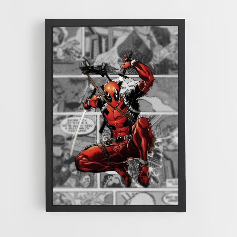 Poster Deadpool Bande dessinée