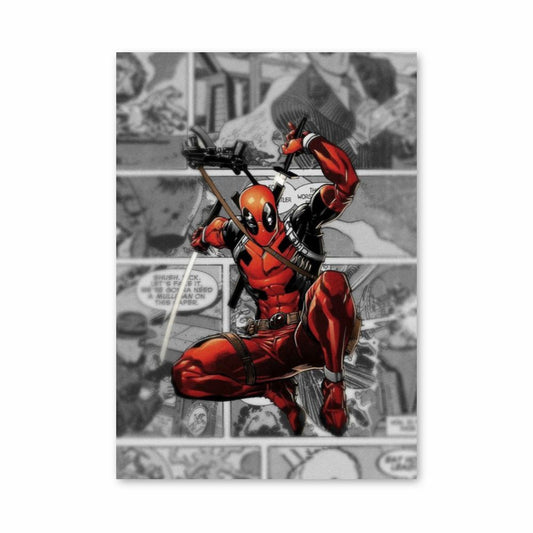 Deadpool Comic Poster