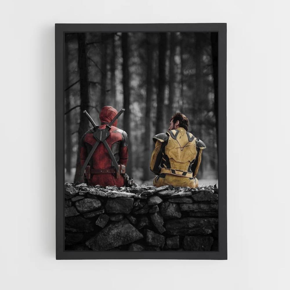 Poster Deadpool vs. Wolverine