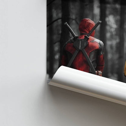 Poster Deadpool vs. Wolverine