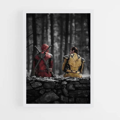 Poster Deadpool vs. Wolverine