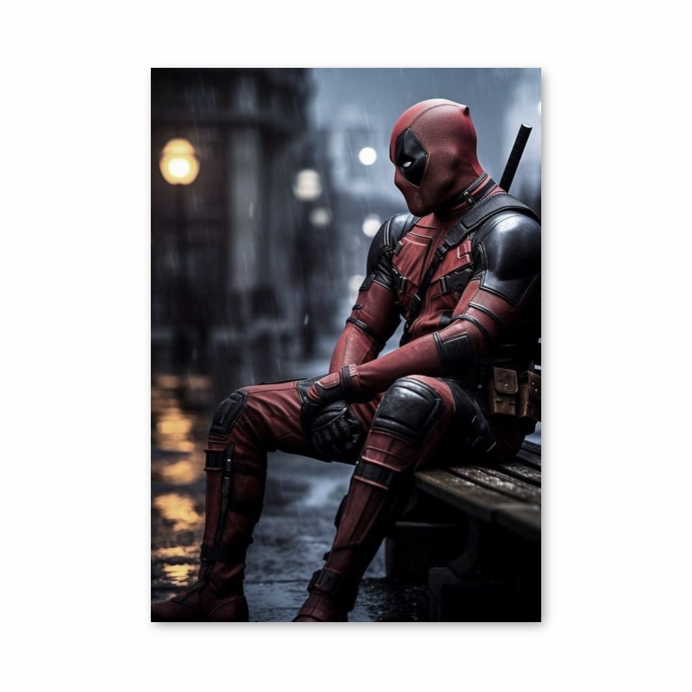 Poster Deadpool Reflections | Aesthetic Posters