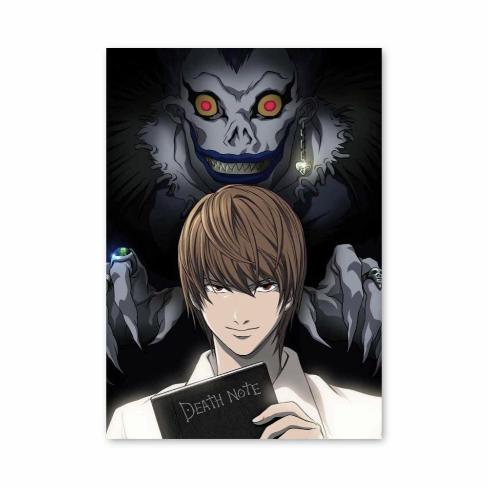 Pinterest Death Note Poster Poster Light Yagami | Aesthetic Posters