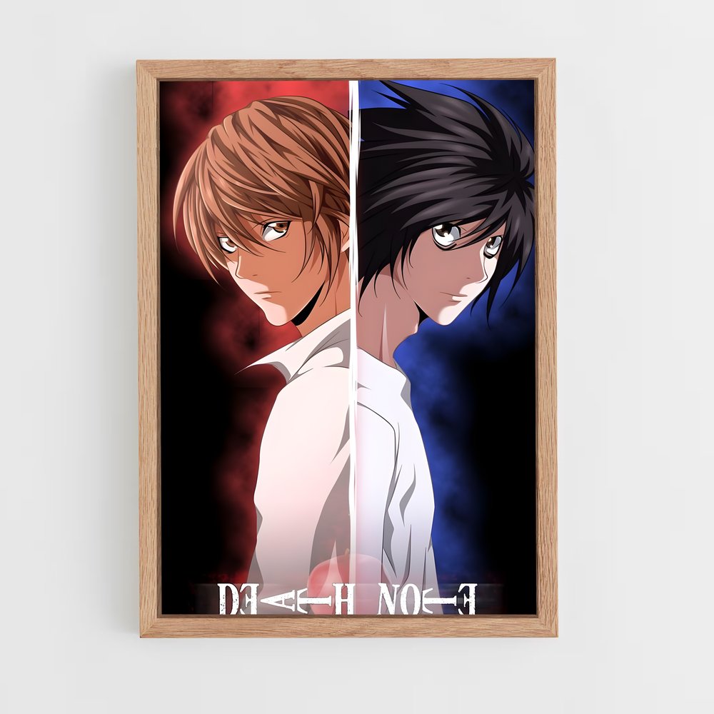 Poster Death Note Rivalry | Aesthetic Posters