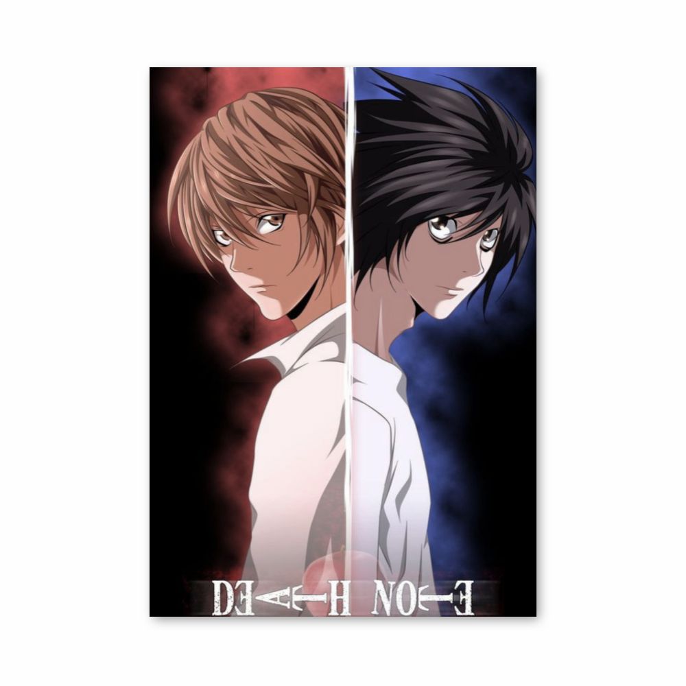 Pinterest Death Note Poster Poster Death Note Rivalry | Aesthetic Posters