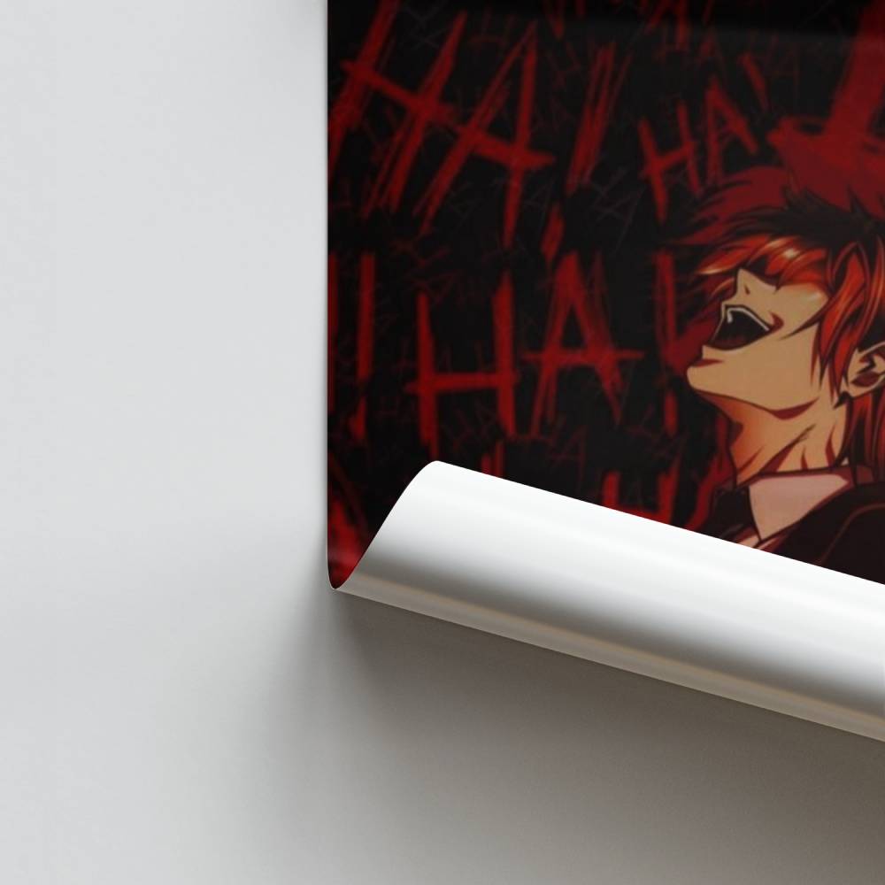 Laughing Light Yagami Poster