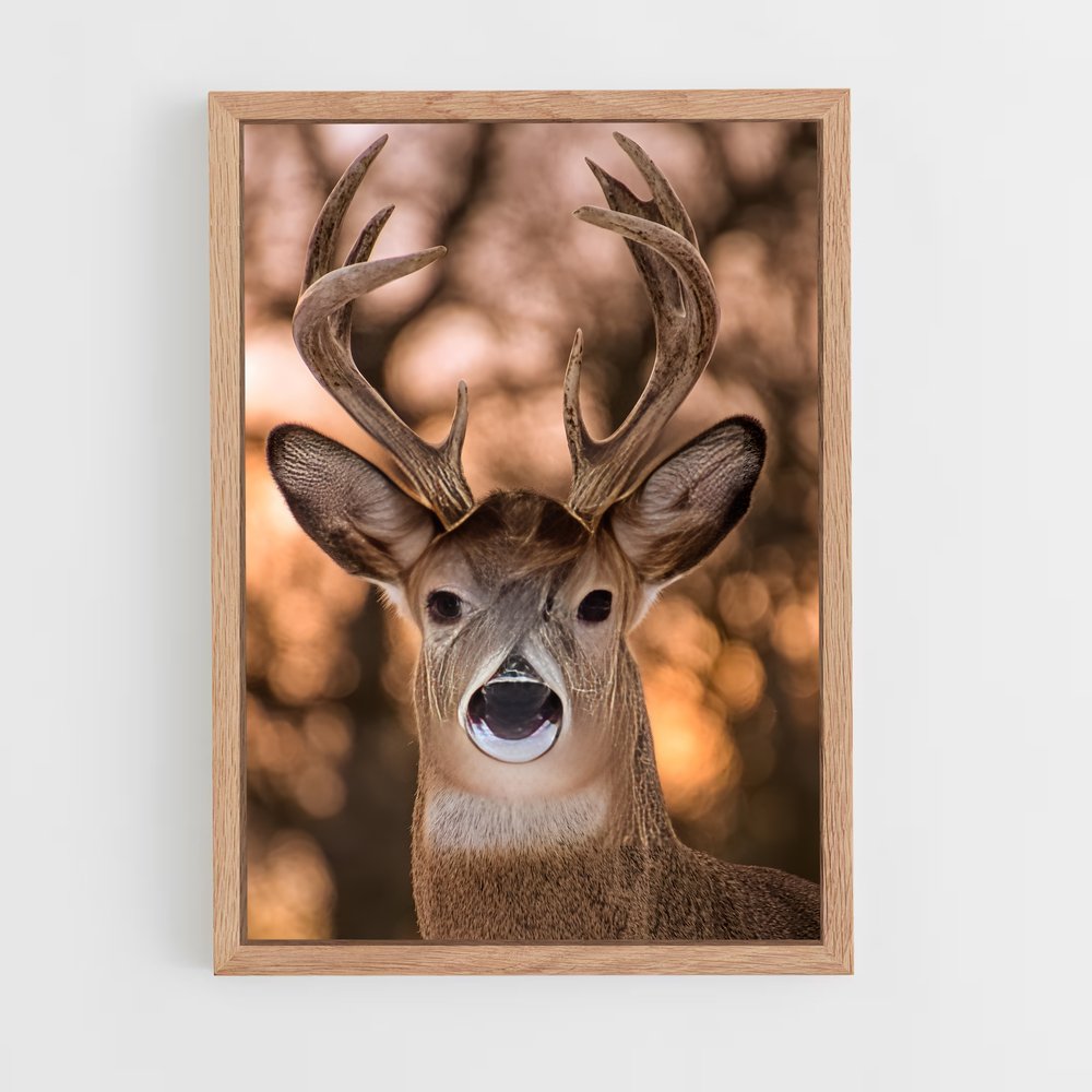 deer-5 cadre Bois clair