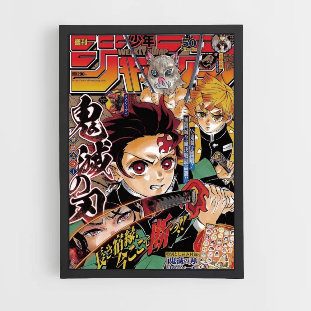 Poster Demon Slayer Shonen Jump