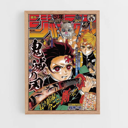 Poster Demon Slayer Shonen Jump