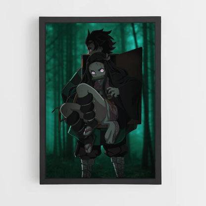 Poster Tanjiro x Nezuko