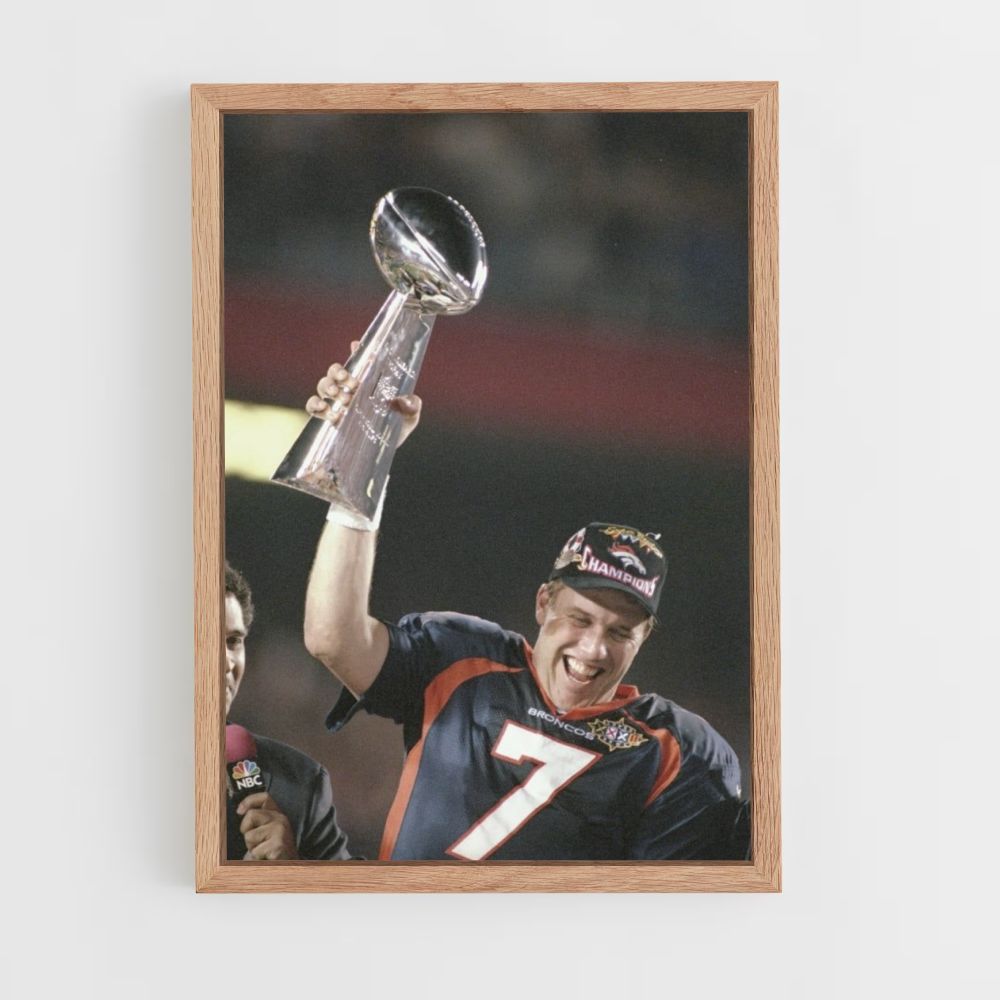 Denver Broncos Victory Poster