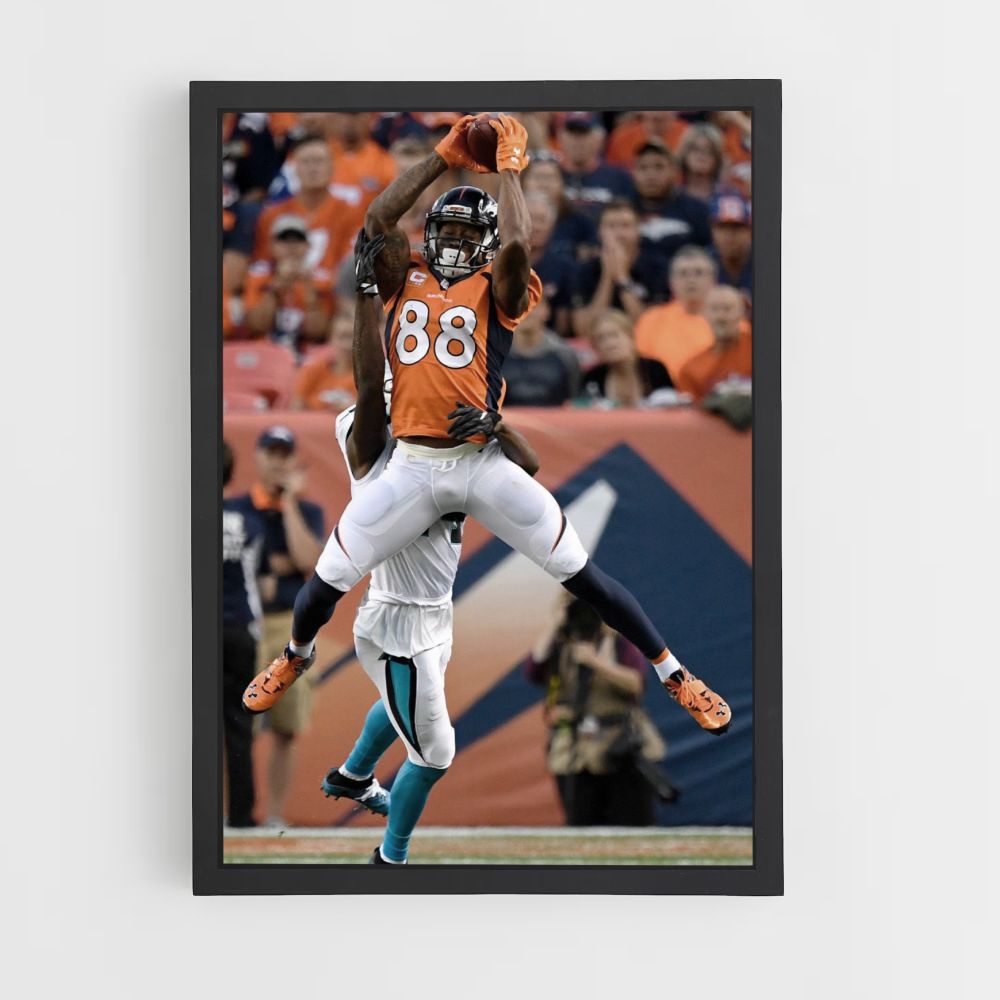 Denver Broncos Receiver Poster