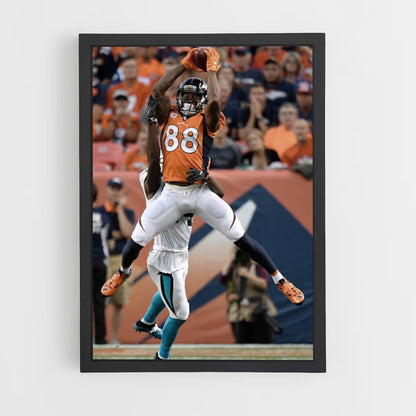 Denver Broncos Receiver Poster