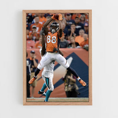 Denver Broncos Receiver Poster