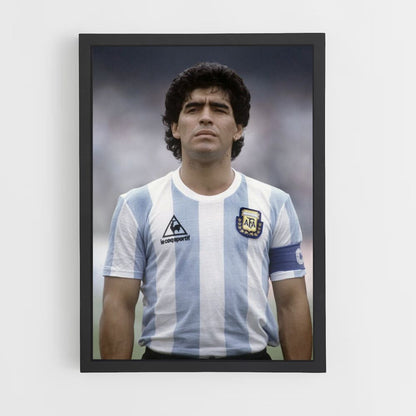 Diego Maradona Vintage Poster