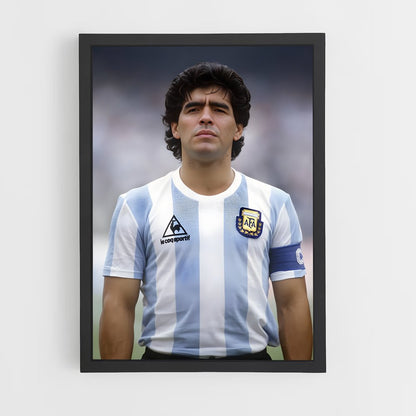diego-maradona-1 cadre Noir
