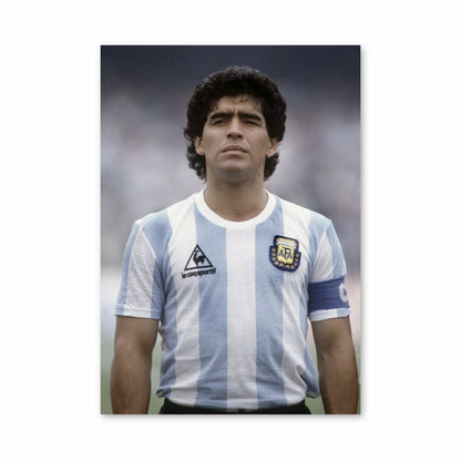 Diego Maradona Vintage Poster