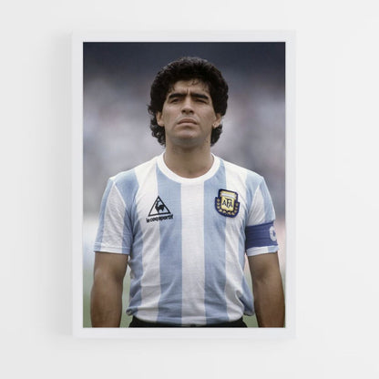 Diego Maradona Vintage Poster