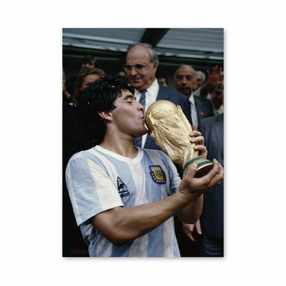 Diego Maradona Cup Poster